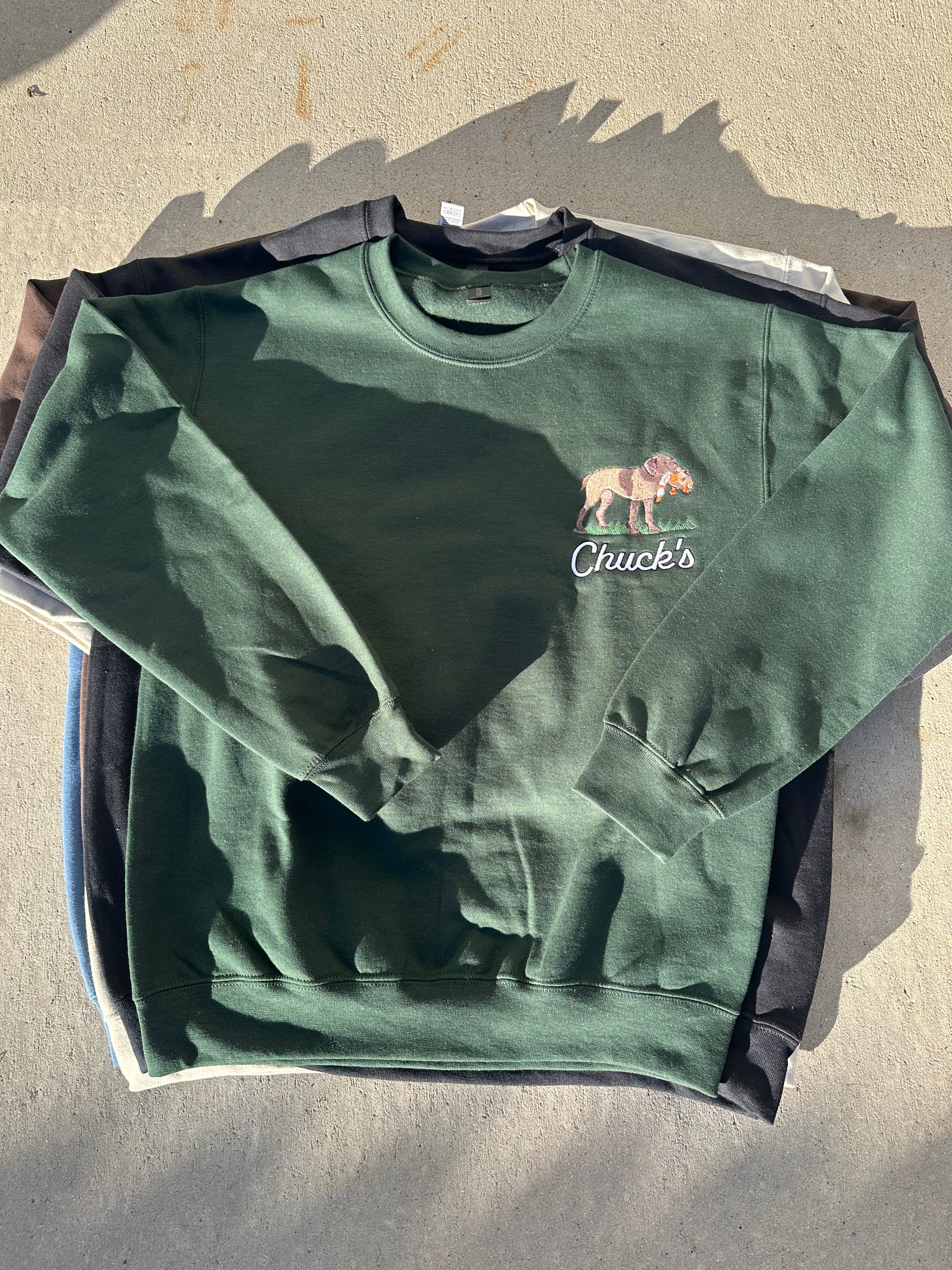 Chuck's German Short Haired Pointer Crewneck