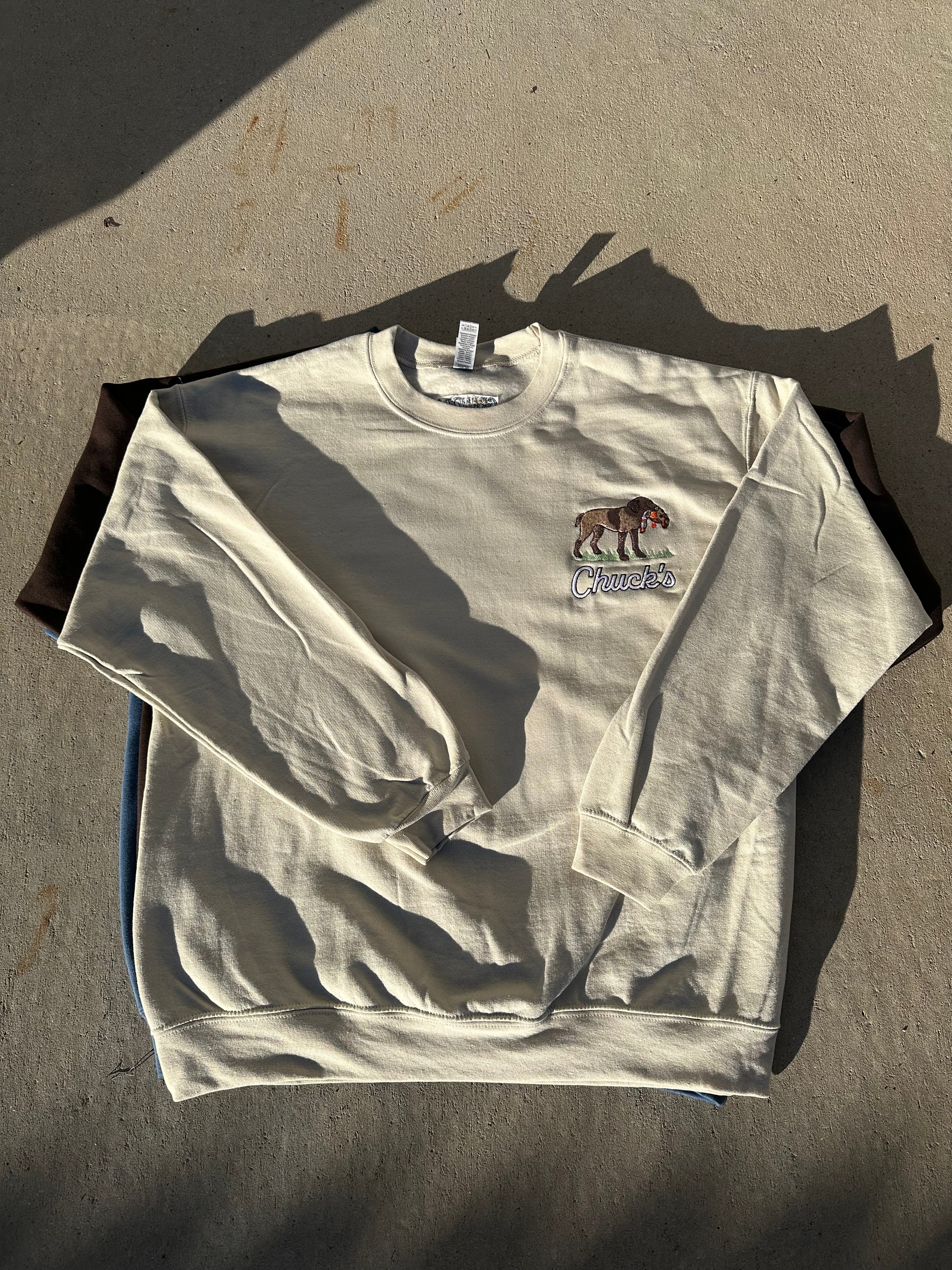 Chuck's German Short Haired Pointer Crewneck