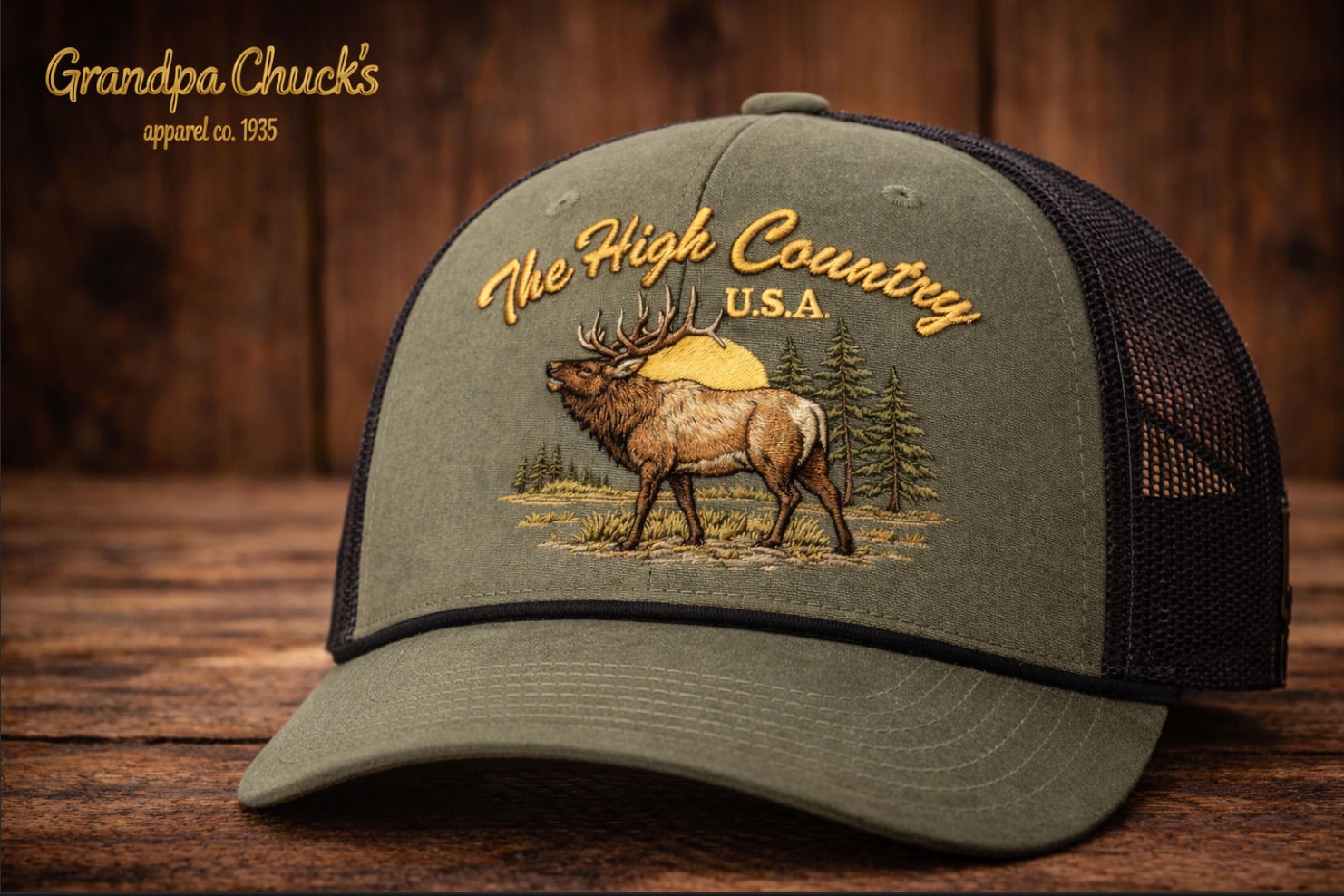 The High Country Elk Hat